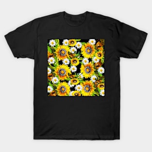 Sunflowers and Daisies T-Shirt